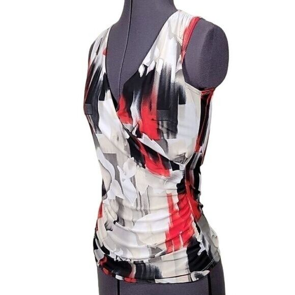 NWOT Kokoon "Dreamgirls" Wrap Tank Top Sz XS - Picture 2 of 6